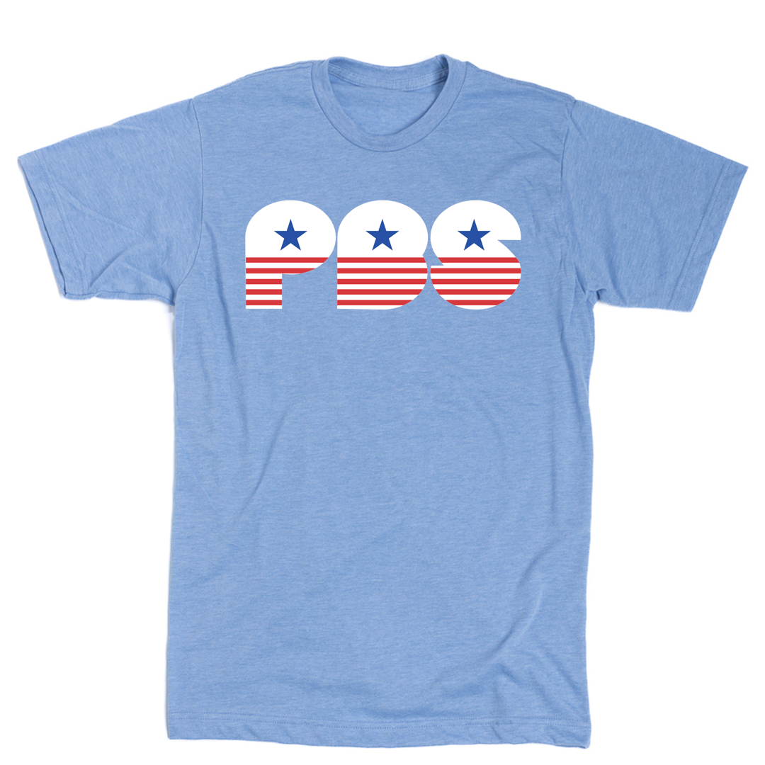 PBS 1970s Retro Stars Shirt