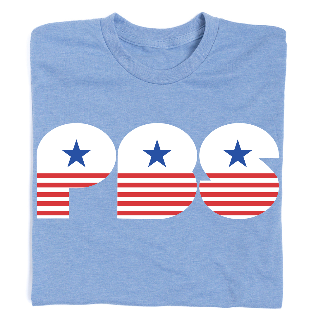PBS 1970s Retro Stars Shirt