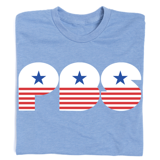 PBS Retro Stars and Stripes Shirt