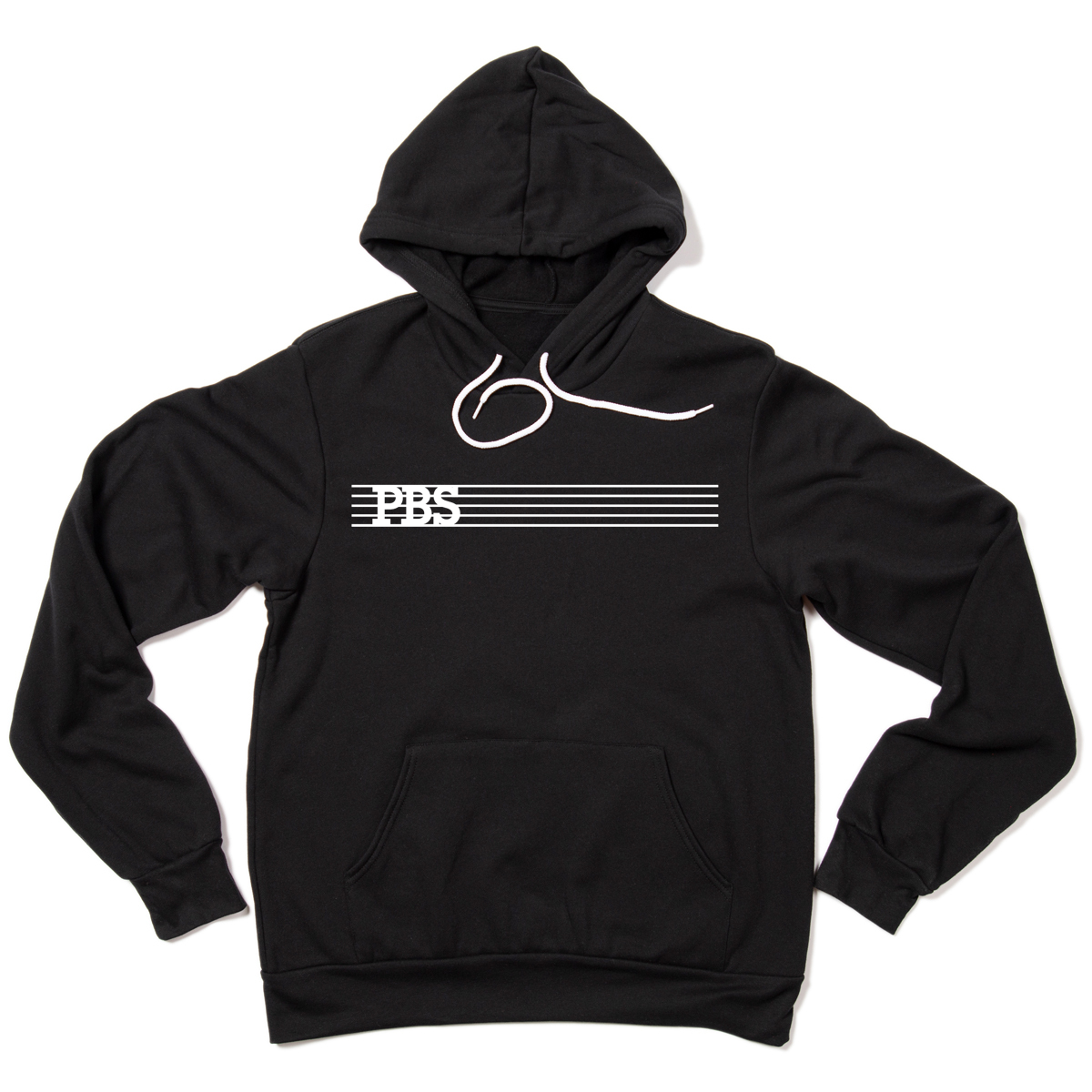 PBS Stripes Logo Hooded Sweatshirt