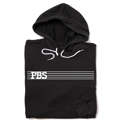 PBS Stripes Logo Hooded Sweatshirt