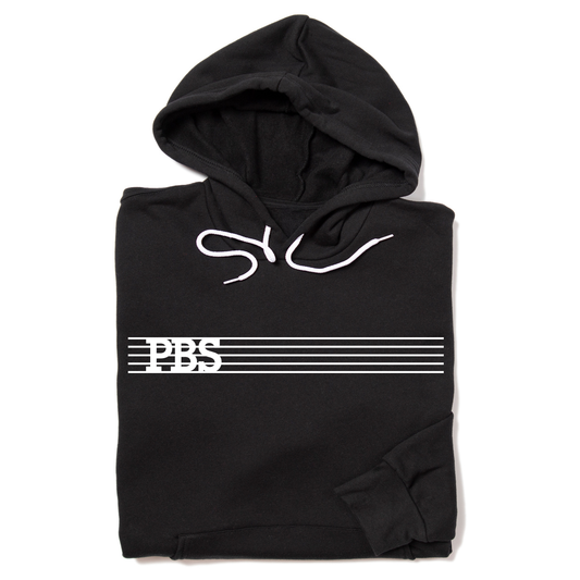 PBS Stripes Logo Hooded Sweatshirt