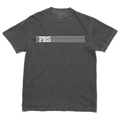 PBS Stripes Logo Garment-Dyed Shirt
