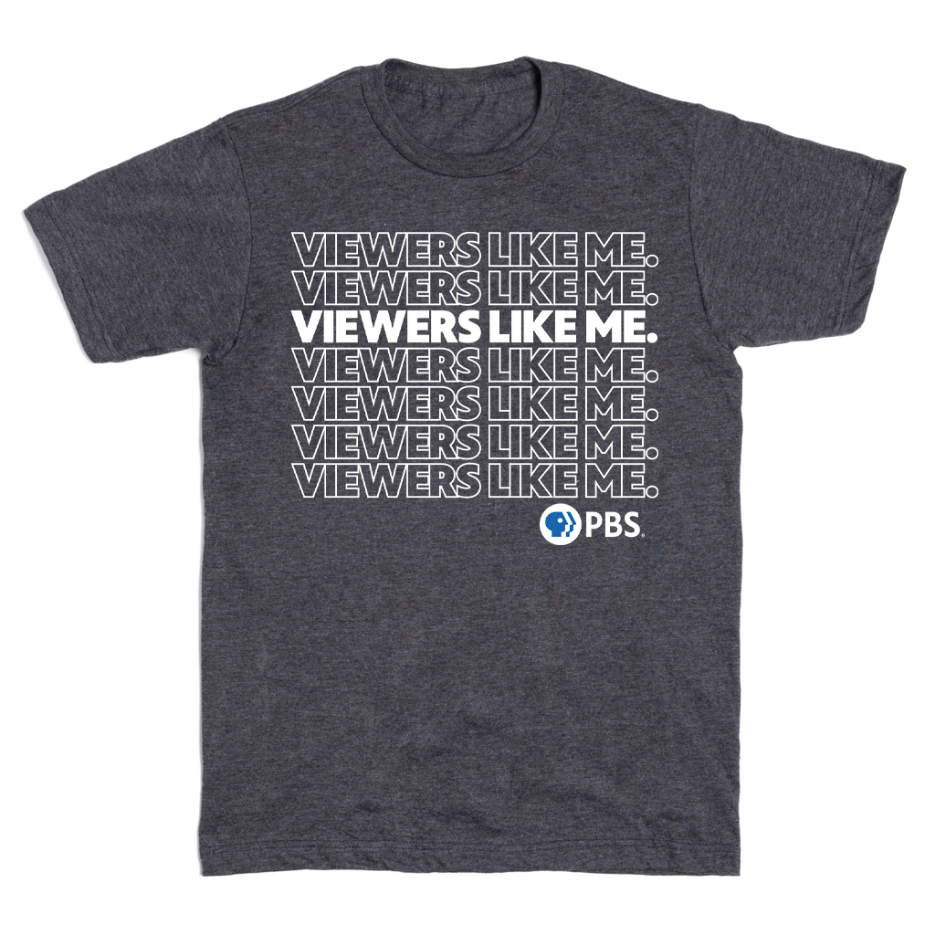 Viewers Like Me Repeated Logo Shirt