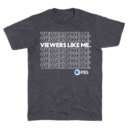 Viewers Like Me Repeated Logo Shirt