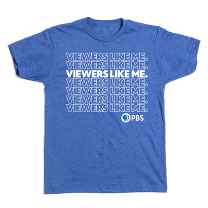 Viewers Like Me Repeated Logo Shirt