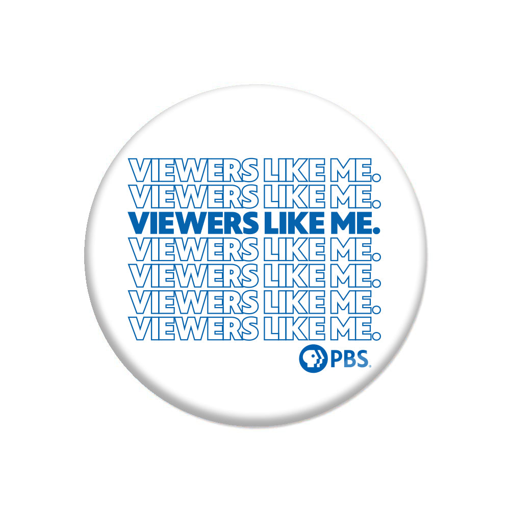 Viewers Like Me Repeated Logo Button