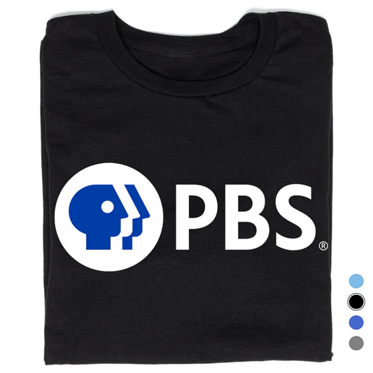 PBS White Logo Shirt