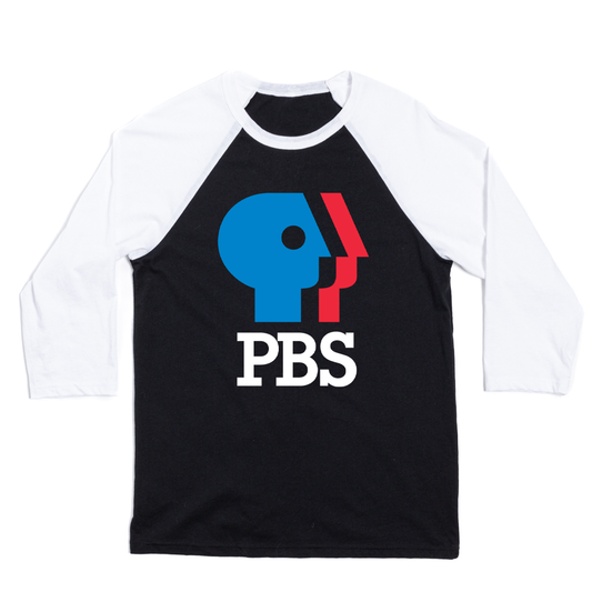 PBS 1980s Logo Raglan Shirt