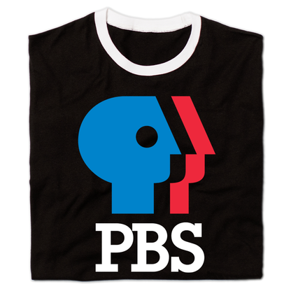 PBS 1980s Logo Ringer Shirt