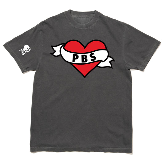 PBS Tattoo Logo Garment-Dyed Shirt