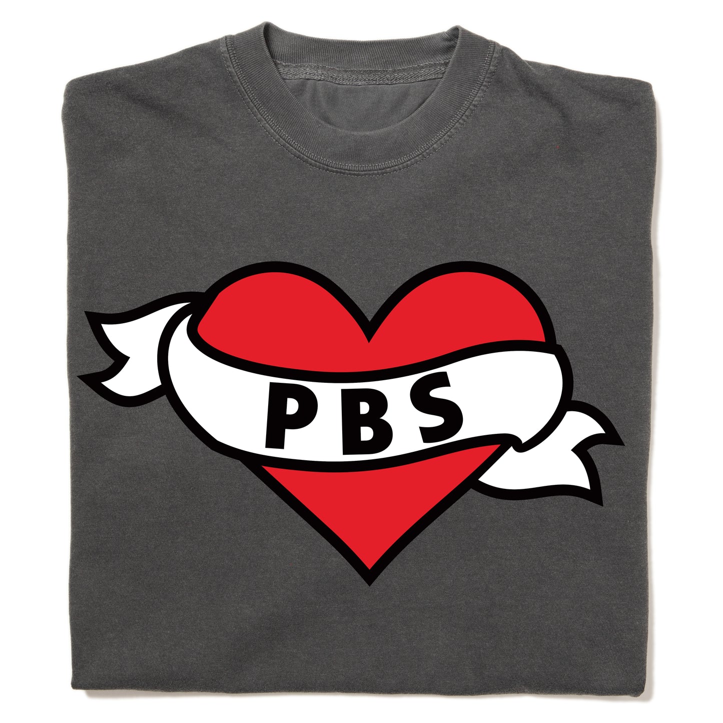 PBS Tattoo Logo Garment-Dyed Shirt