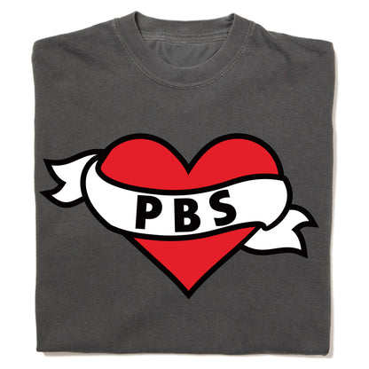 PBS Tattoo Logo Garment-Dyed Shirt