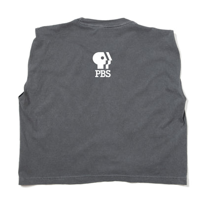 PBS Tattoo Logo Muscle Crop Women's Shirt
