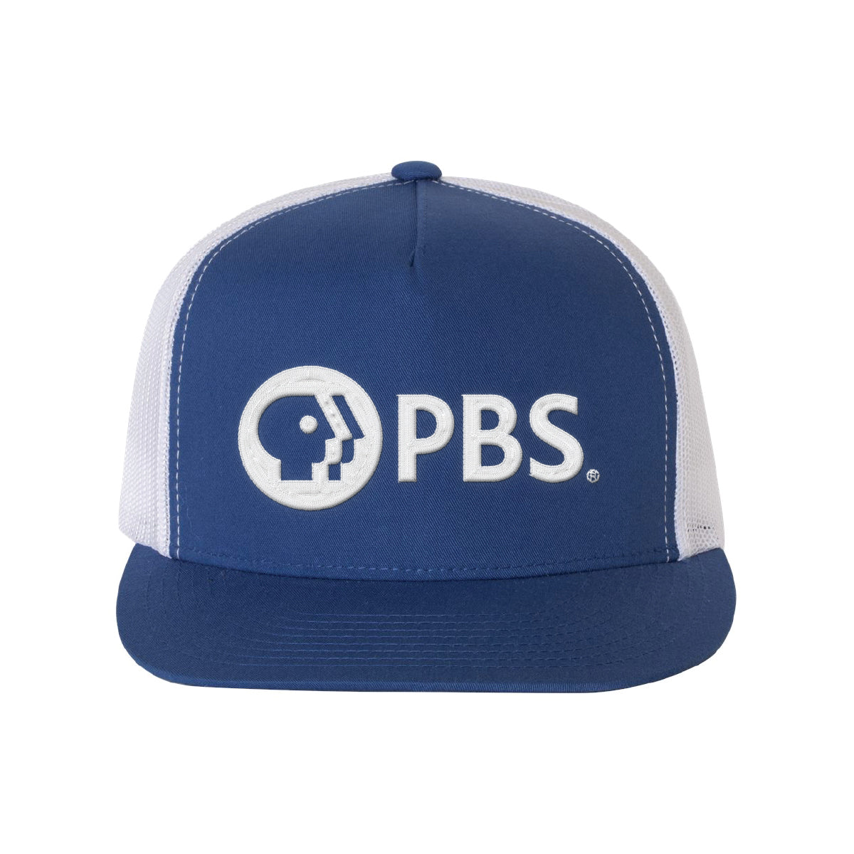 PBS White Logo Trucker Hat
