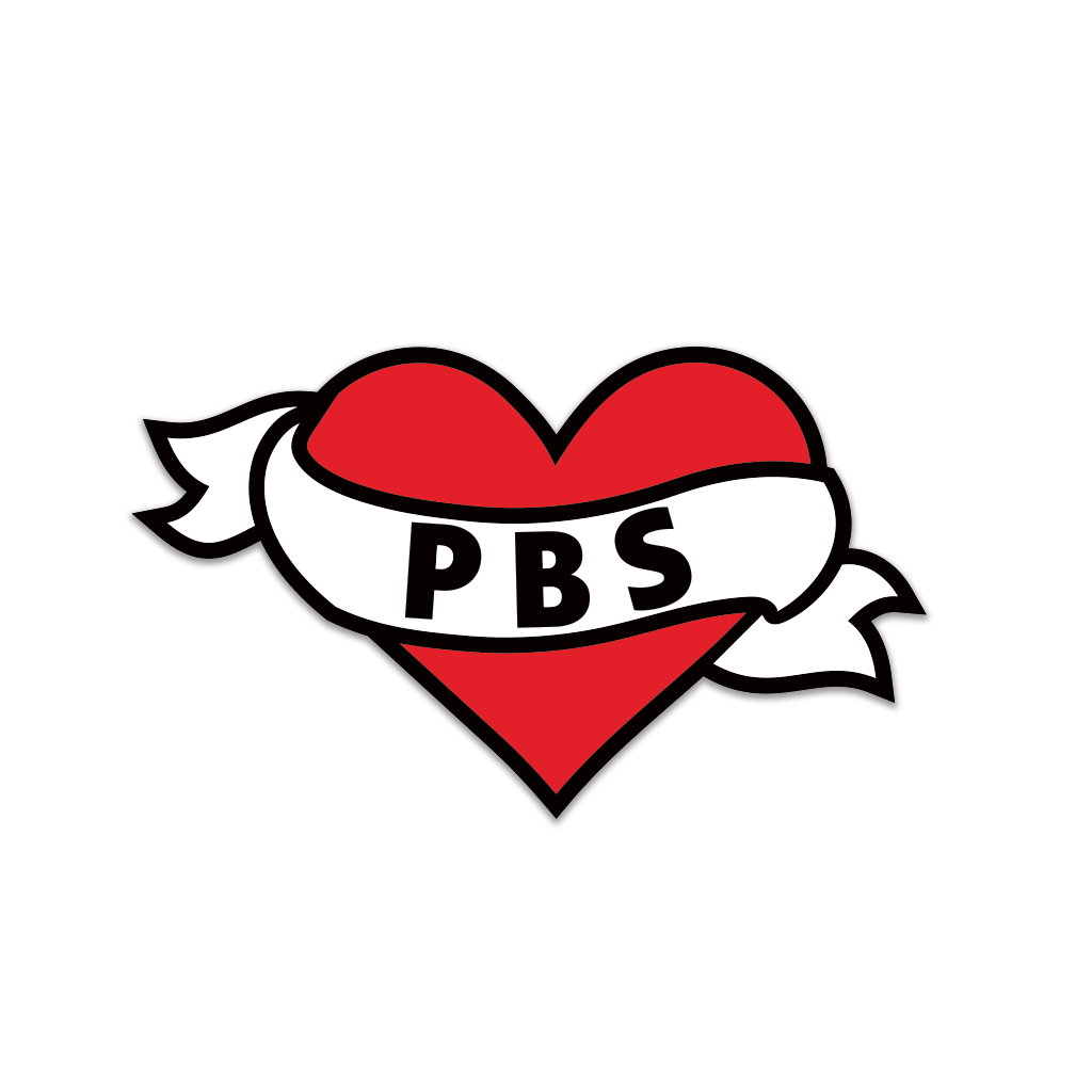 PBS Tattoo Logo Sticker