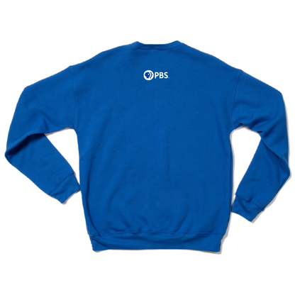 Public Media Forever Heart Text Crewneck Sweatshirt