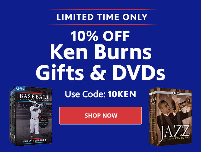 10% off Ken Burns Collection with code 10KEN