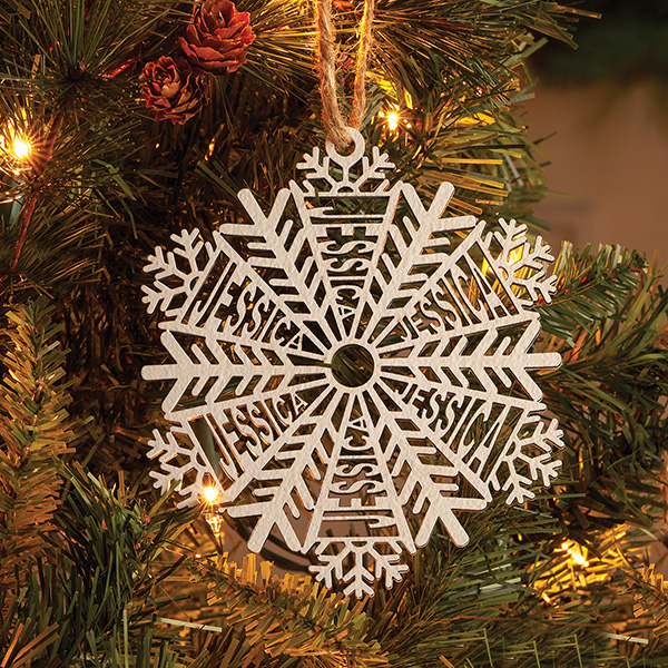 Wood Snowflake Ornament  Sue's Creative Workshop