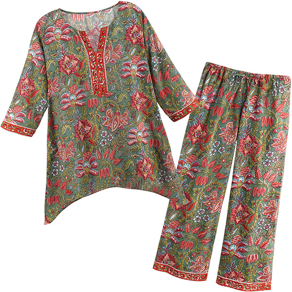 Floral Vines Pajamas | Shop.PBS.org
