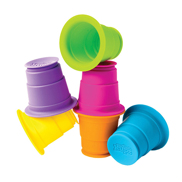 Take & Toss Straw Cups 10 Oz - 4 Pack - - Fat Brain Toys