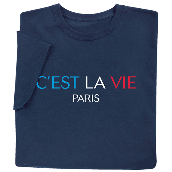 C'est La Vie Paris T-Shirt or Sweatshirt | Shop.PBS.org
