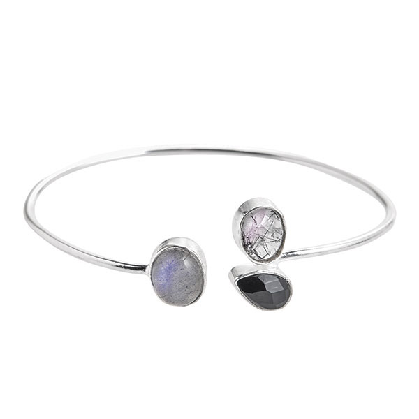 Triple Gemstone Bracelet | Shop.PBS.org