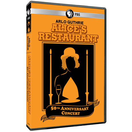 Arlo Guthrie: Alice's Restaurant 50th Anniversary Concert DVD & Blu-ray