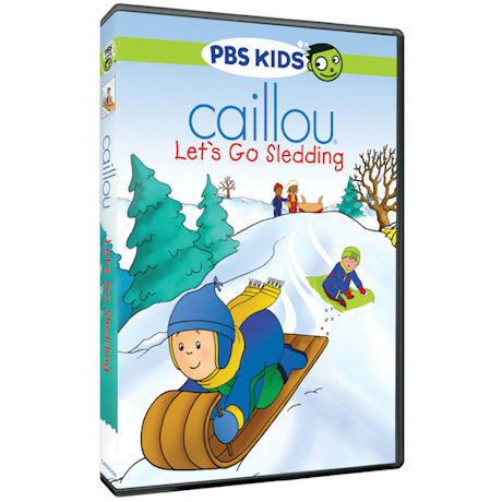 Caillou: Let's Go Sledding DVD