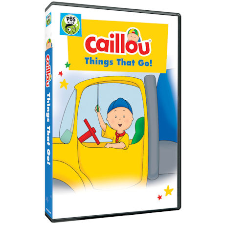Caillou: Things That Go! DVD