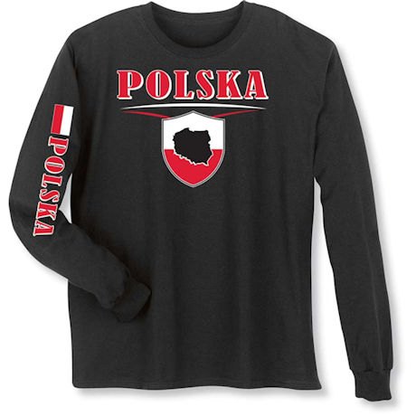 International T-Shirt or Sweatshirt- Polska (Poland)