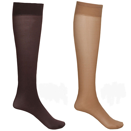 For Womens Trouser Socks Knee High Dress Comfort Band With Spandex Size  9-11 LOT | eBay