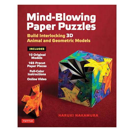 Mind Blowing Paper Puzzles Kit 