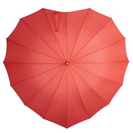 Heart-Shaped Umbrella