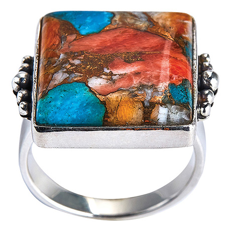 Oyster Turquoise Ring | Shop.PBS.org