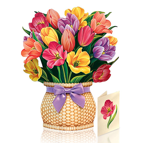 Pop Up Flower Bouquet Card - Shop New Gifts