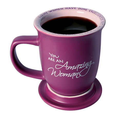 Proverbs 31:29 'Amazing Woman' Mug & Coaster Set