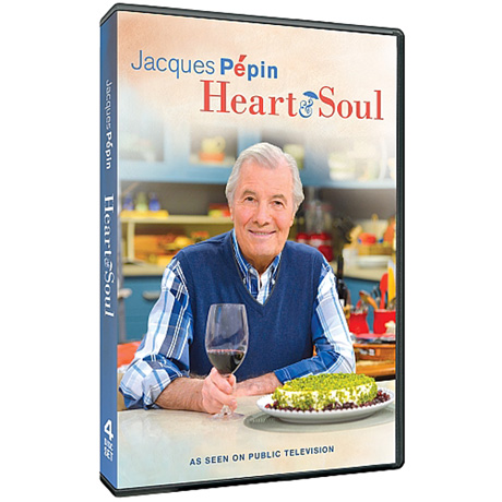 Jacques Pepin: Heart & Soul DVD - AV Item