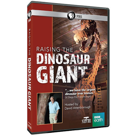 NATURE: Raising The Dinosaur Giant DVD