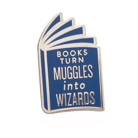 Harry Potter 'Books are Magic' Enamel Pin