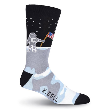 Man on the Moon Men's Socks