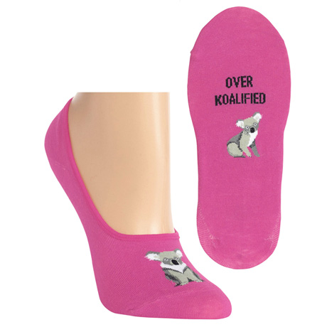 Overkoalified Women's Liner Socks