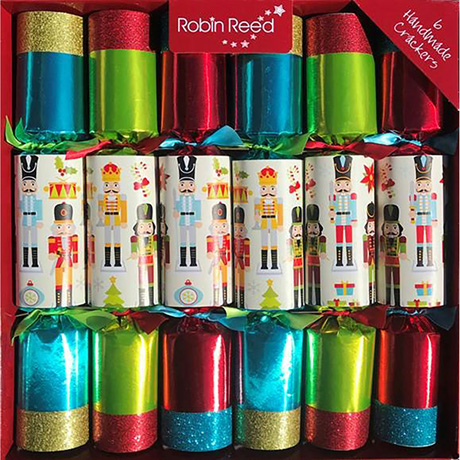 Nutcracker Brights Party Crackers (set of 6)