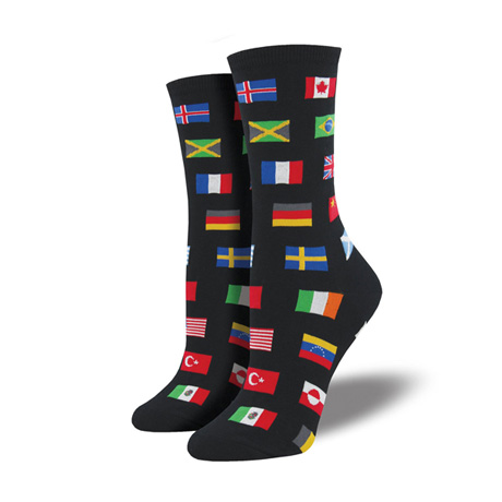 Flags of the World Women's Socks