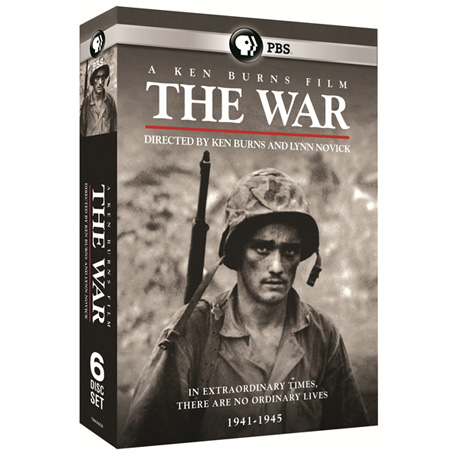 The War: A Ken Burns Film, Directed by Ken Burns and Lynn Novick 6PK DVD & Blu-ray - AV Item