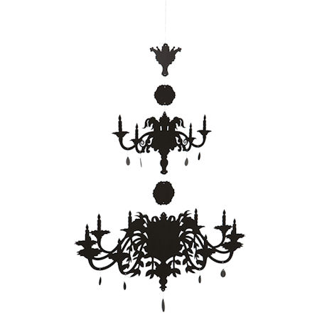 Silhouette Chandelier Mobile