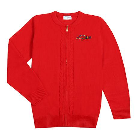 Official Mister Rogers Red Cardigan Sweater