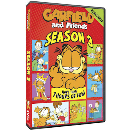  Garfield And Friends Season 3 DVD