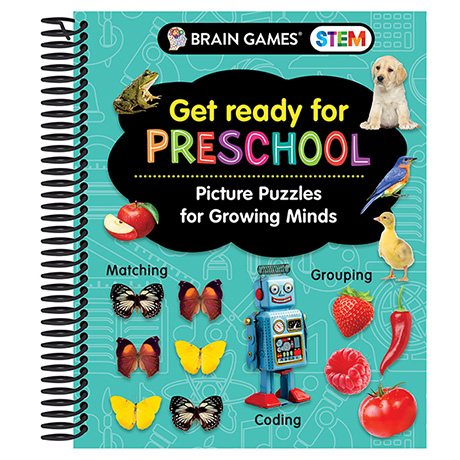 Brain Games - Get Ready for Preschool Picture Puzzles
