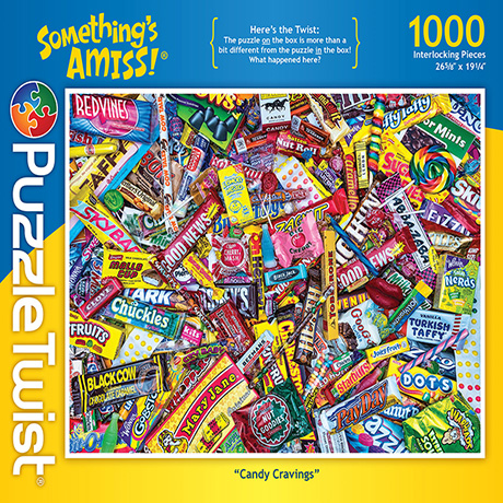 Puzzle Twist! Candy Cravings 1000 Piece Puzzle